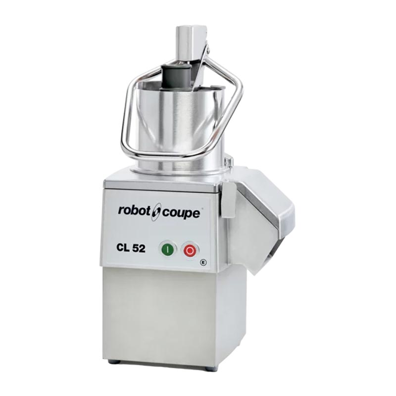 ROBOT COUPE Sebze Doğrama Makinesi, Paslanmaz Çelik, Tek Fazlı, 750 W, CL 52